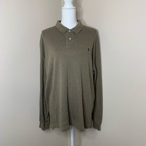 POLO BY RALPH LAUREN Dark Green Long Sleeve Polo